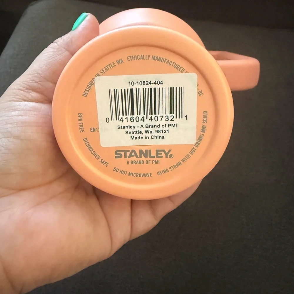 Target Stanley 40 oz Melon Orange Quencher H2.0 Flowstate Tumbler - Picture 3 of 5